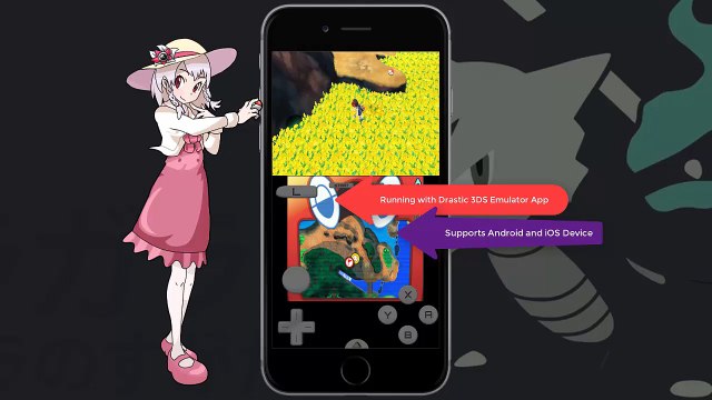 Download Pokemon Ultra Sun with Drastic 3DS Emulator for iPhone