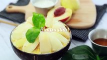 Hướng dẫn cách làm BINGSU ĐÀO _ Feedy TV