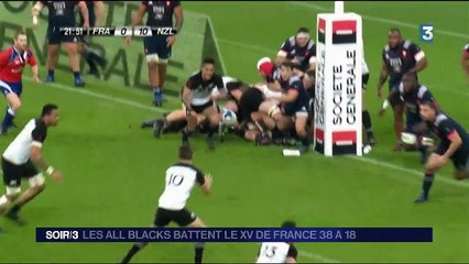 Le XV de France n’a rien pu faire face aux Blacks
