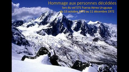 Victimes -  vol 571 Fuerza Aérea Uruguaya