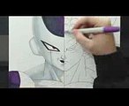 Speed Drawing - Freeza  Goku (Dragon Ball Z)