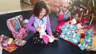 Opening Presents on Christmas Morning 2016 | CAMMI TV