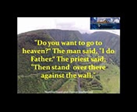 Funny Joke - An Irish priest Father Murphy walks into a pub