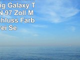SZHTSWU Schutzhülle für Samsung Galaxy Tab A T550N 97 Zoll Magnetverschluss Farbmalerei