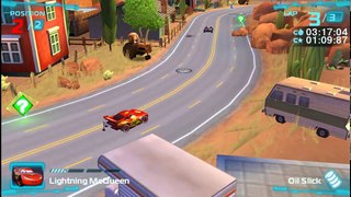 Cars3 lightning mcqueen riverside tour PSP gameplay