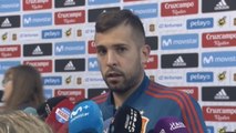 Jordi Alba: Ojalá que podamos soñar con ganar el Mundial