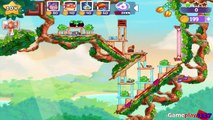 Angry Birds Stella: 23-33, Wall of Pigs Boss 3 Level - Walkthrough for 3 STARS [iOS, Android] #3
