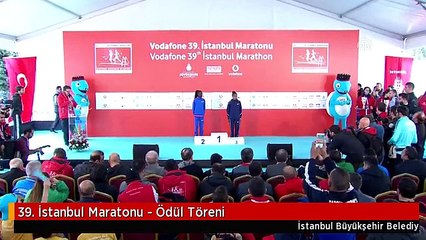 39. İstanbul Maratonu - Ödül Töreni