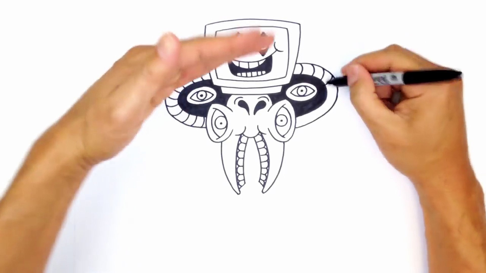 How To Draw Omega Flowey Undertale Video Dailymotion