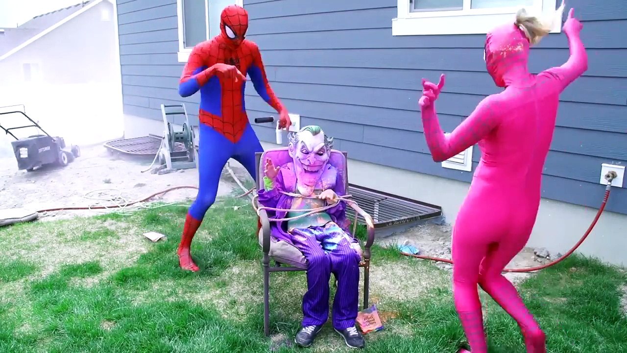 Superhero Compilation Frozen Elsa Twin Babies Mermaids Spiderman Pink Spidergirl Maleficent Vs Joker