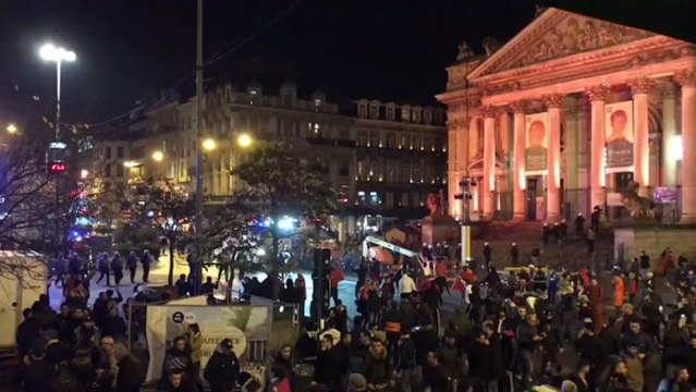 Moroccan Soccer Fans Clash with Brussels Police After World Cup Qualifier
