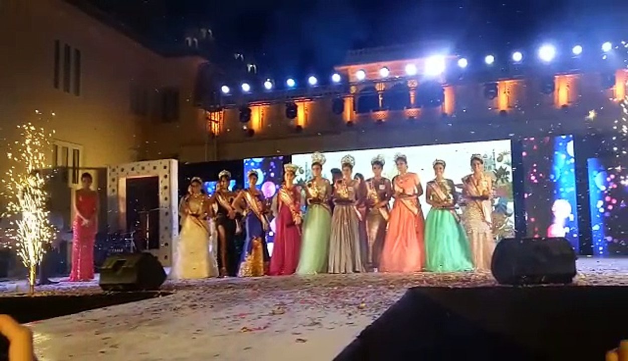 Being Tusshar Dhaliwal's and Archana Tomar's Mrs India Universe 2017, grand finale at The Castle Mewar, Udaipur Rajasthan.