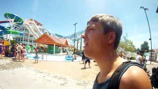 OLD LADY FLUSHED - Old Lady Drops In Scariest Slide - HD - GoPro