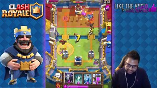 Clash Royale - LIVE 12 WINS Grand Challenge with Lava Hound Deck and Strategy!