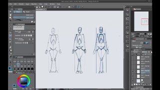 How to draw the female figure from your mind -- no references