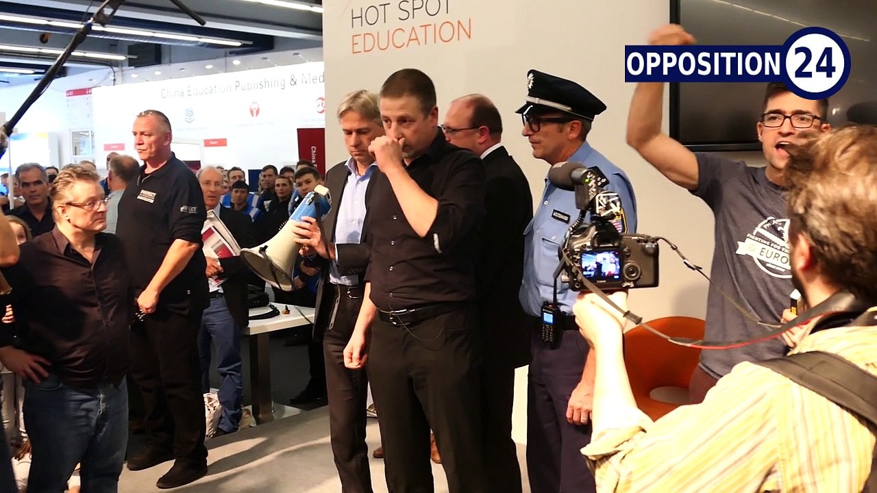 Linke Eskalation auf der Buchmesse