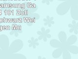 SZHTSWU Kunstleder Tasche für Samsung Galaxy Tab 4 101 Zoll PU Leder Schwarz Weiß Augen
