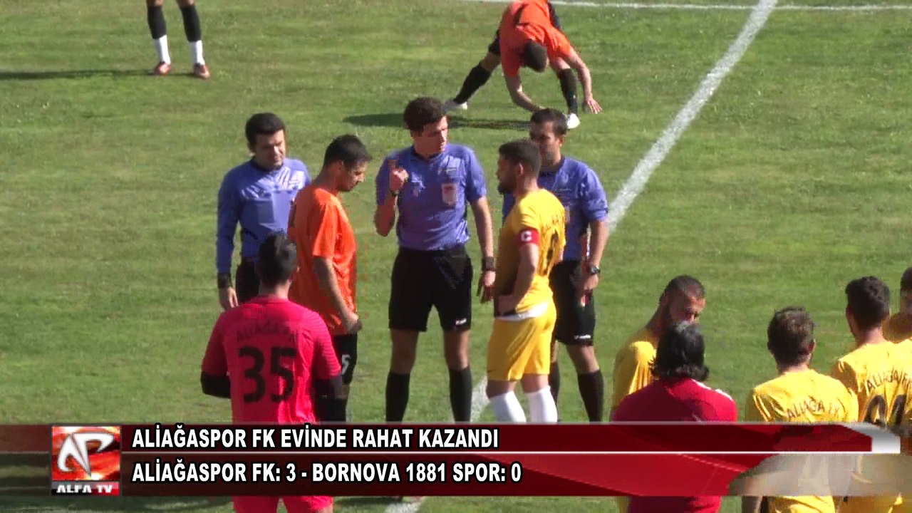 Aliağaspor FK Evinde Rahat Kazandı