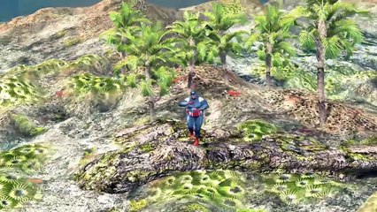Colors superheroes skeleton Finger family 3d Animation - Spiderman dinosaurs finger family rhymes