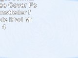 Araber Hengst Schwarz  Weiß Case Cover  Folio aus Kunstleder für das Apple iPad Mini 4