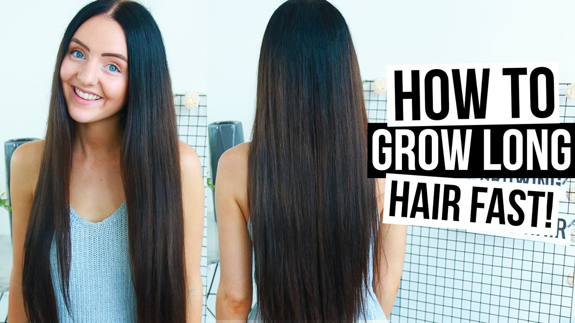 How To Grow Long Hair Fast Get Longer Hair Naturally Homemade