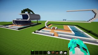 Minecraft: Modern Beach House Tutorial - How to Build a House in Minecraft