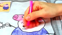 Peppa Pig Grandpa Pig Coloring Book Pages Kids Fun Art Coloring Videos For Kids