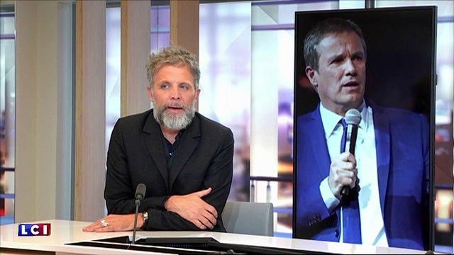 Attaqué par Nicolas Dupont-Aignan, Stéphane Guillon s'en prend aux médias