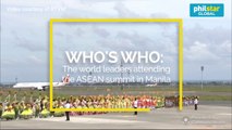 Who's who: The world leaders attending the ASEAN summit in Manila