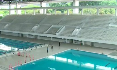 Renovasi Stadion Renang GBK Sudah 99 Persen