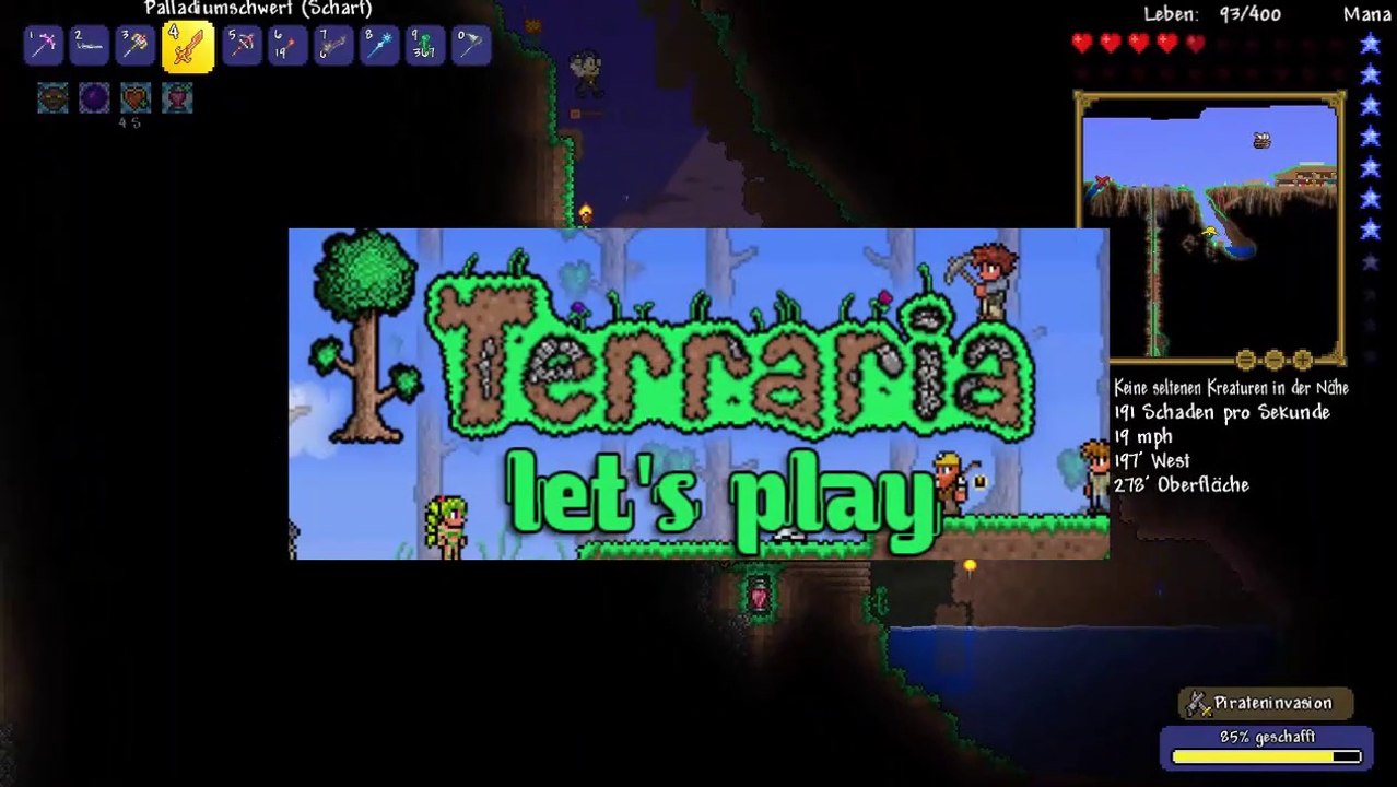 Terraria let's play 108: größter monsterhaufen ever!