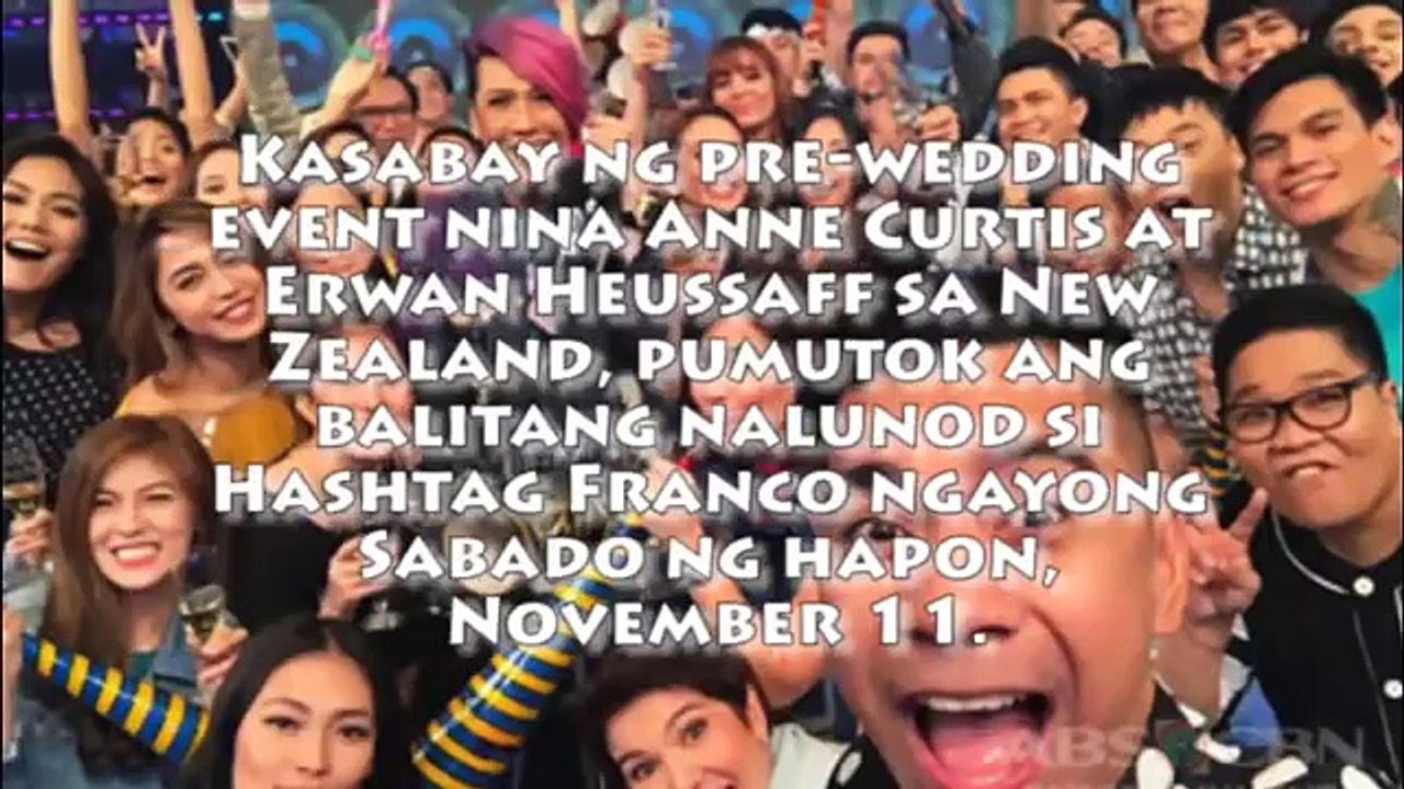 Hastag Franco Hernandez of Showtime Died by Drowning Accident in Davao Occidental
