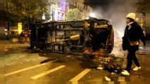 Moroccan football fans riot in Brussels after country's World Cup qualification