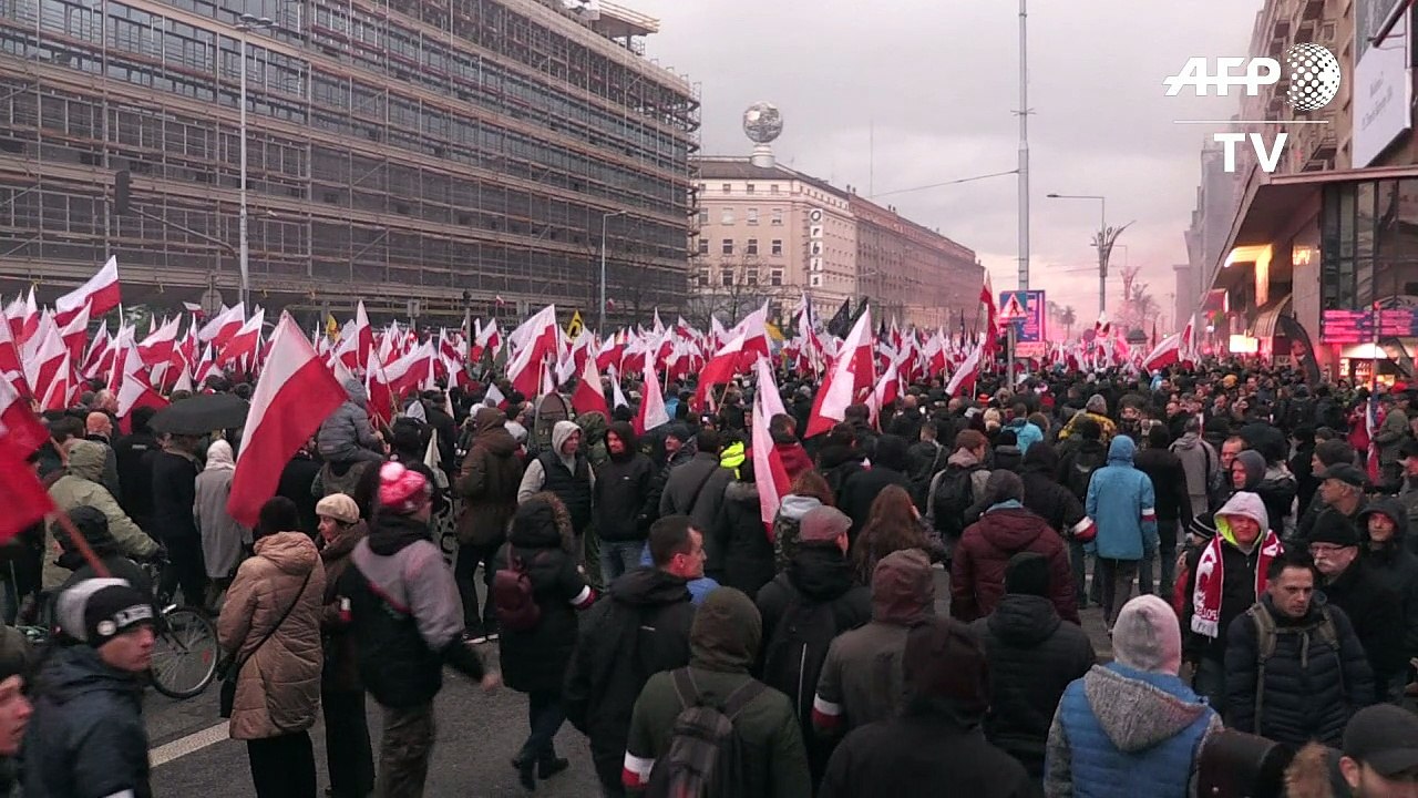 Polen: Großdemonstration der Ultrarechten am Unabhängigkeitstag