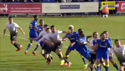 1-1 Danny Lloyd Goal - AFC Wimbledon 1-1 Peterborough - 12.11.2017