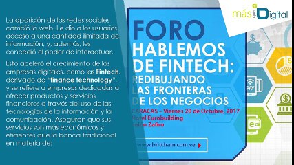 MásQueDigital Fintech y Redes Sociales