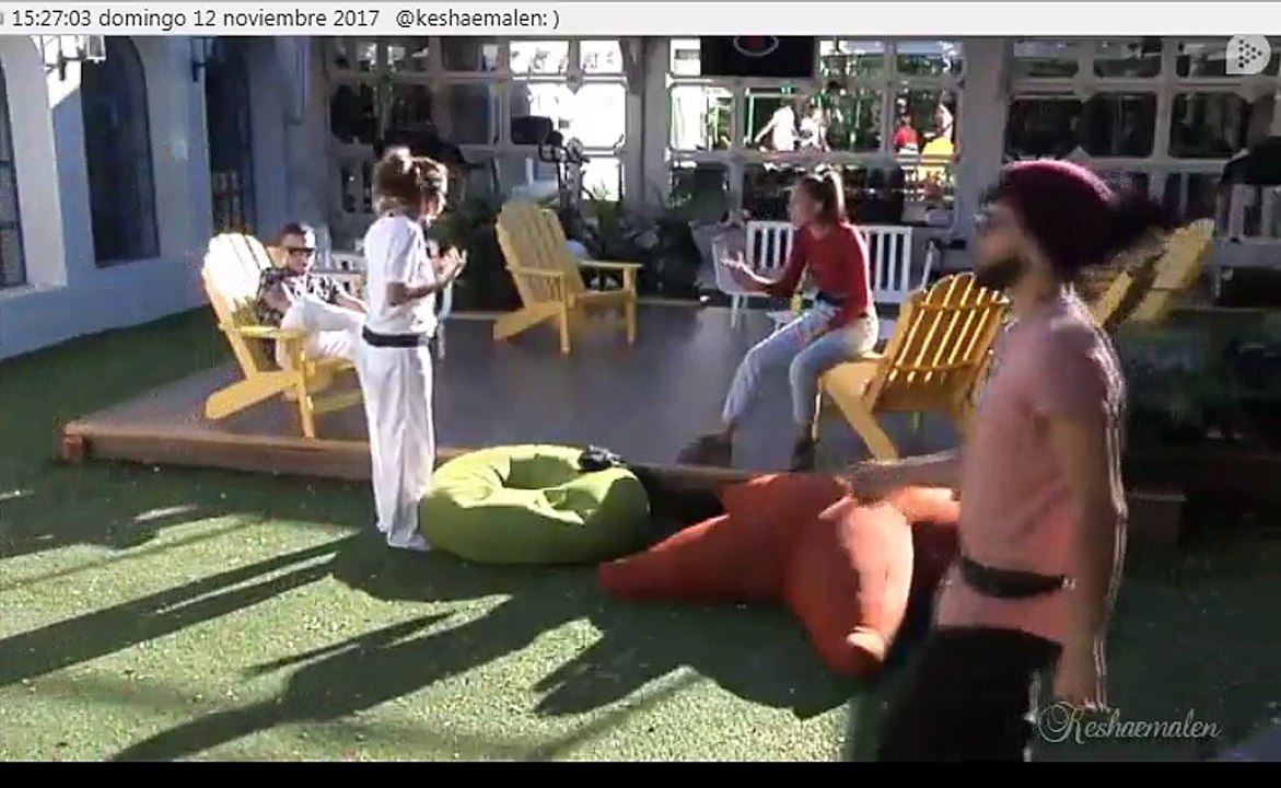 #GHRevolution Discusiones por la prueba entre Miriam Carlos y Carlota 12/11/2017