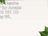 Forefront Cases Neue Leder Hülle Tasche Case Cover für Amazon Fire HD 10 101 HD