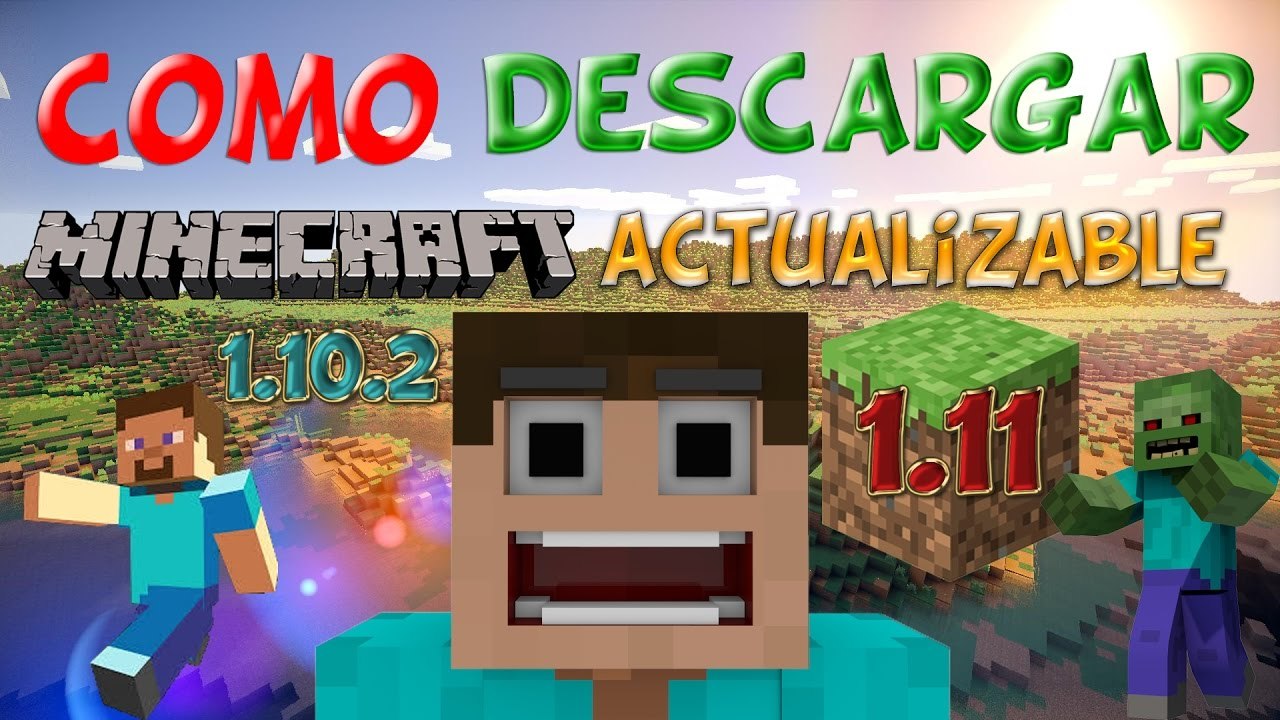 Descargar Minecraft 1.11 y 1.12 Gratis Para PC Actualizable Ultima Versión FULL | TRUJO VIDS