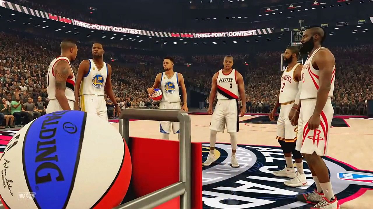 Stephen Curry vs LeBron James vs Kevin Durant vs Kyrie Irving 3 Point Contest