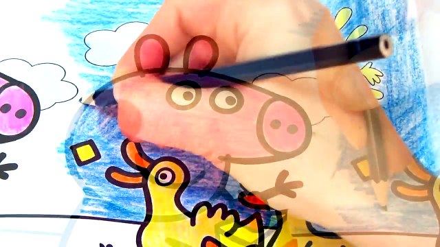 Peppa Pig Daddy Pig Mummy Pig and other Coloring Book Pages Kids Fun Art Coloring Video For Kids