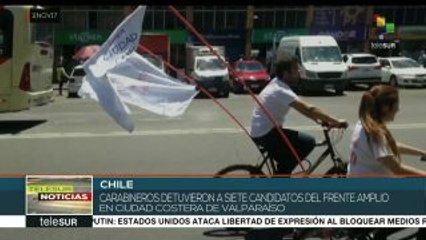 Chile: detienen al Mimo Tuga y a 7 candidatos del Frente Amplio