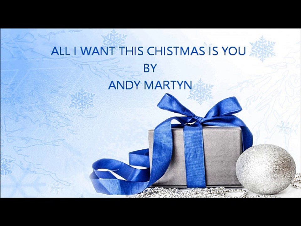 all i want this christmas is you