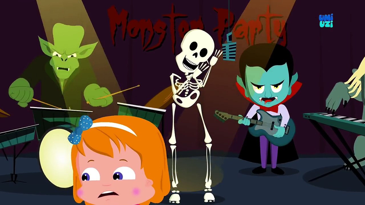 Its Halloween Night Umi Uzi Halloween Song Rhymes For Kids─影片