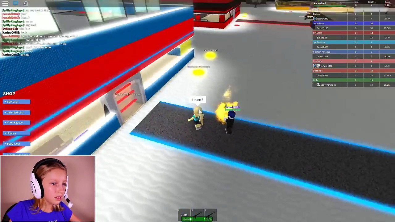 Karina Omg Roblox Bloxburg With Ronald