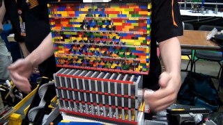 Worlds longest LEGO great ball contraption / Rube Goldberg – Brickworld Chicago new