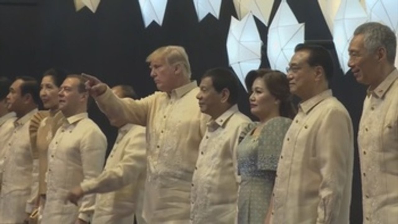 Trump, listo para abordar en Manila las amenazas de Corea del Norte y el EI