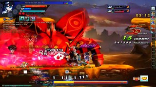 Grand Chase - Gameplay com Uno e Completando a Quest da Habilidade Suprema Lycoris