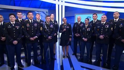 Soldiers from the National Training Center make their picks
