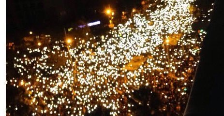 Hundreds of Thousands Pack Barcelona Street for Jailed Independence Leaders